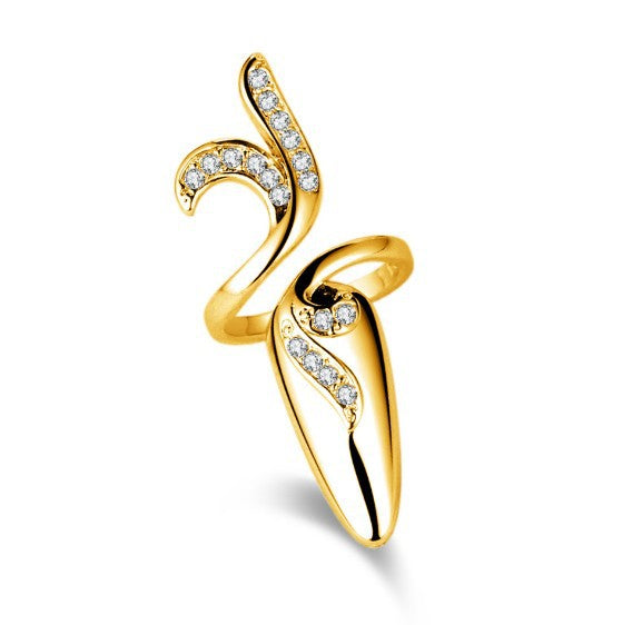 Personalized Fashion Creative Open Design Women's Ring-shaped Nail Rings with - product image 12