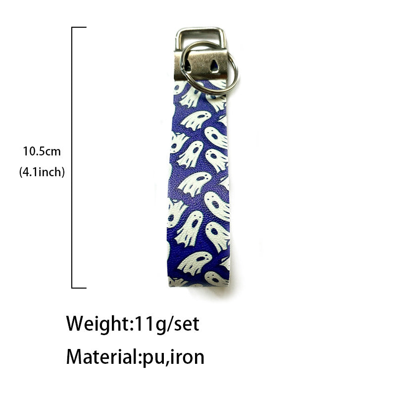 Cross Leather Keychain - product image 4