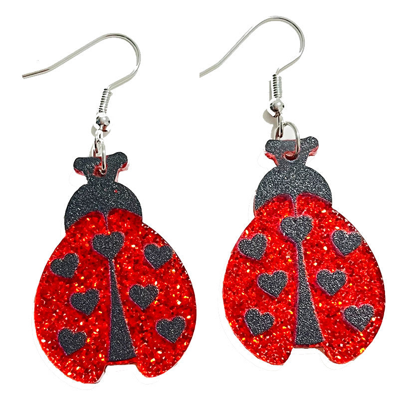 Cross Acrylic Earrings - product image 6