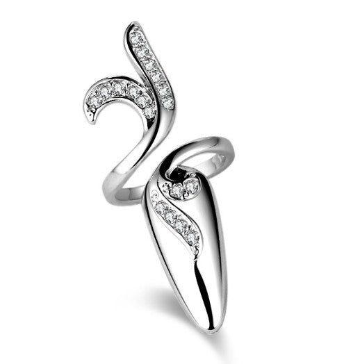 Personalized Fashion Creative Open Design Women's Ring-shaped Nail Rings with - product image 8