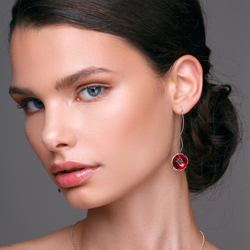 Floral Cross Jewelry Set for Women - product image 3