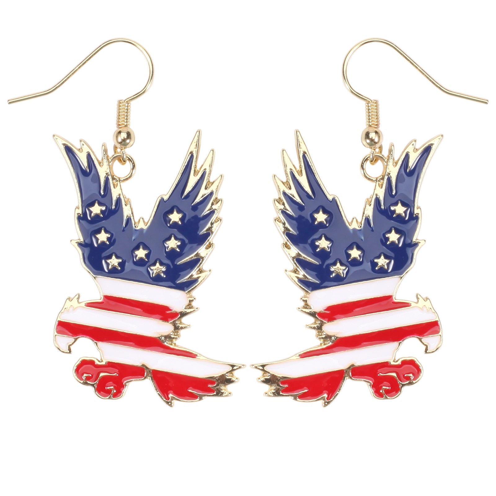 Cross Flag Earrings - product image 9