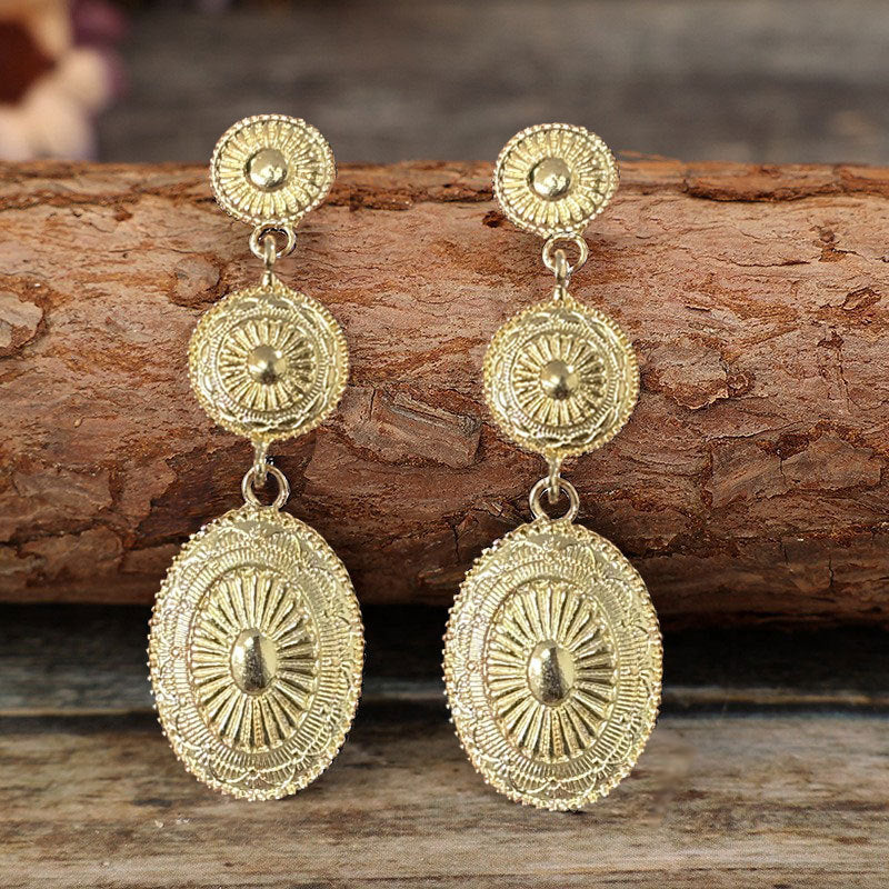 Boho Vintage Cross Earrings - product image 15
