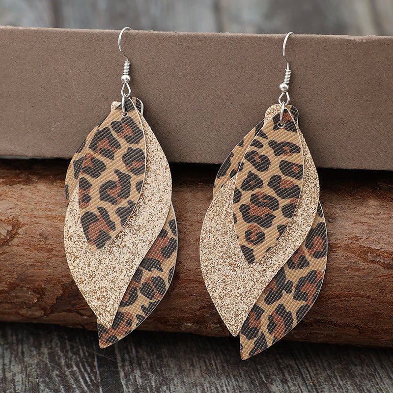 Leather Earrings for Women - product image 2