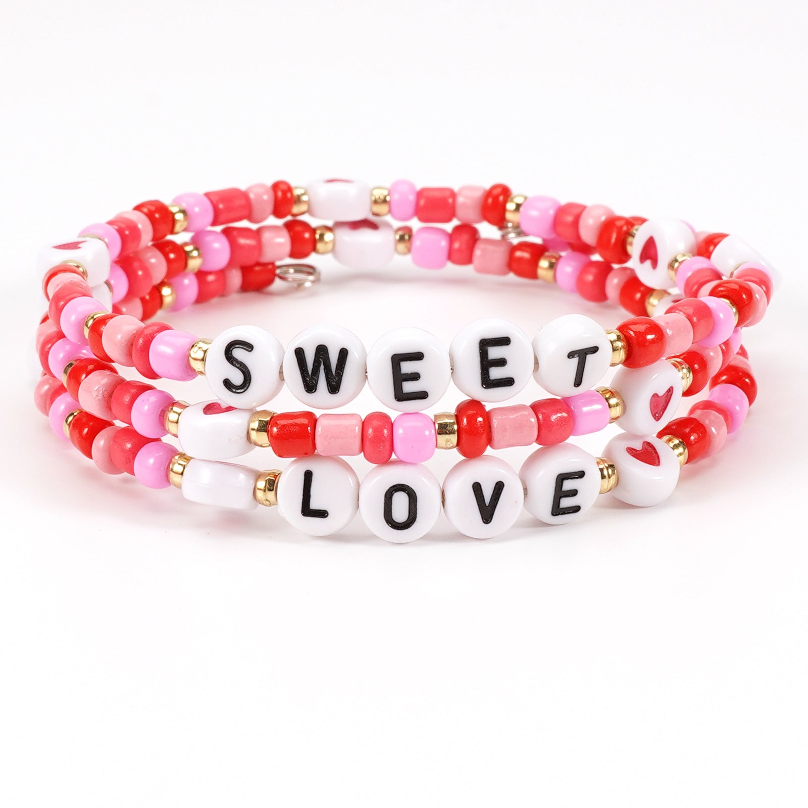 Heart Beaded Bracelet - product image 6