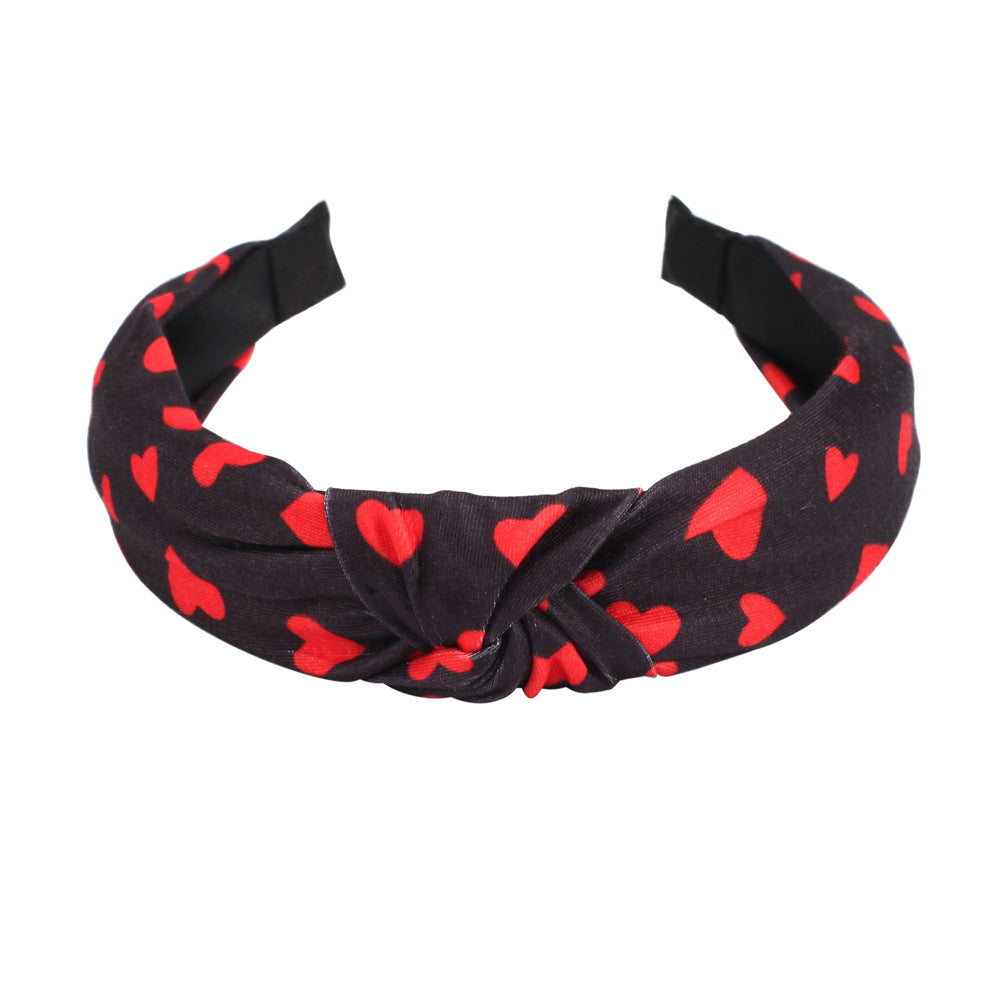Floral Heart Hair Accessory for Women