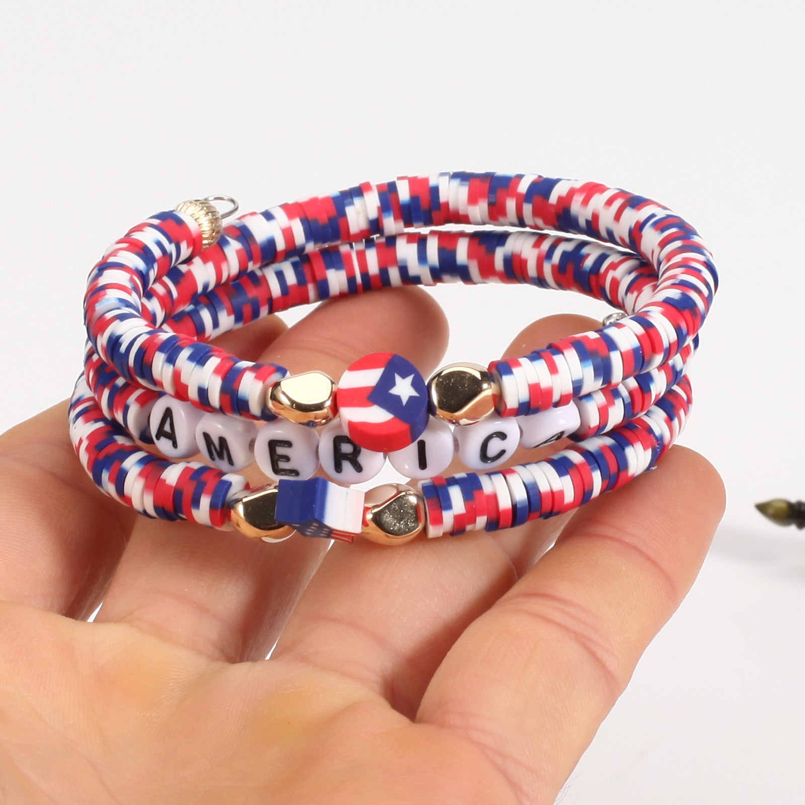 Flag Beaded Bracelet - product image 29