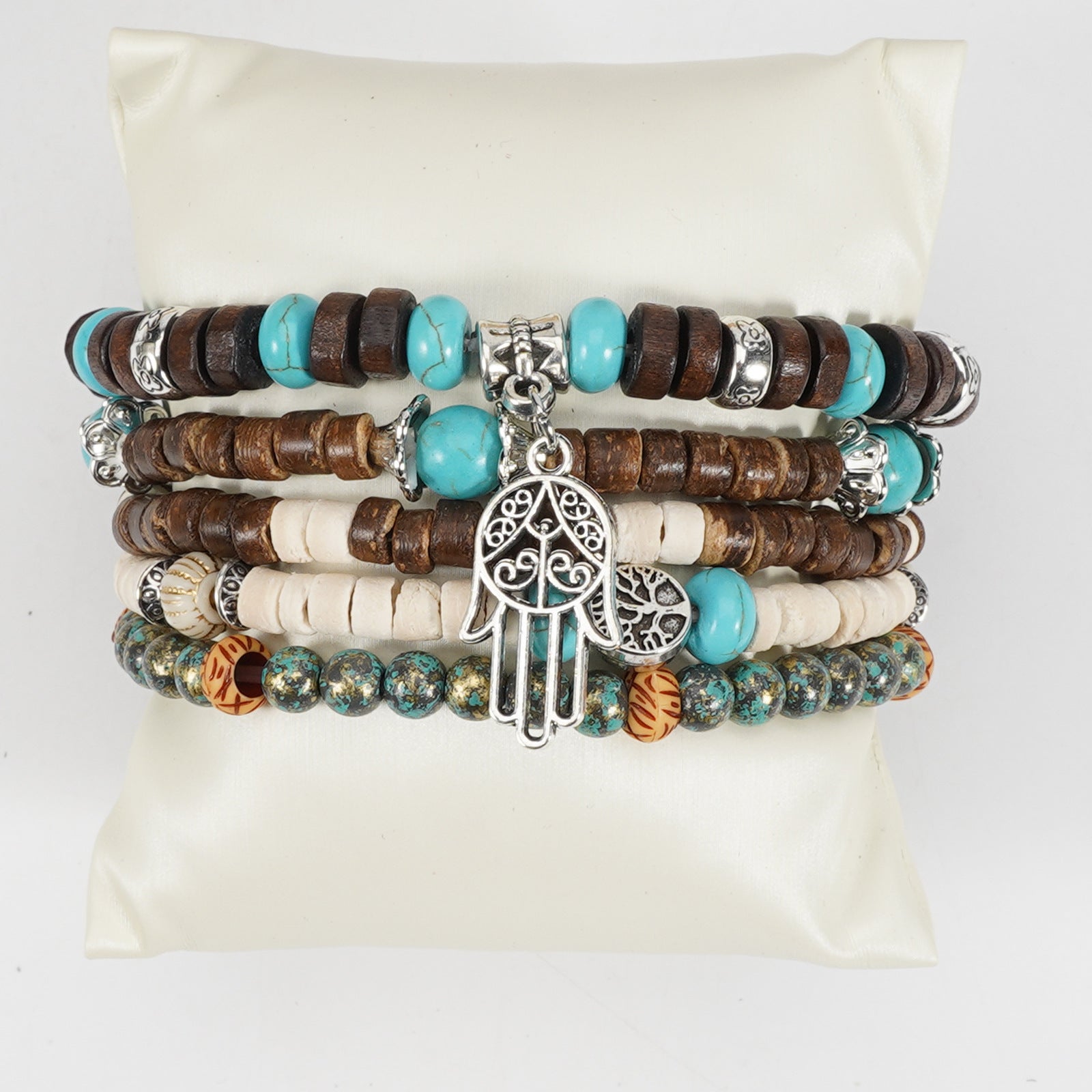 Heart Cross Wood Bracelet - product image 24