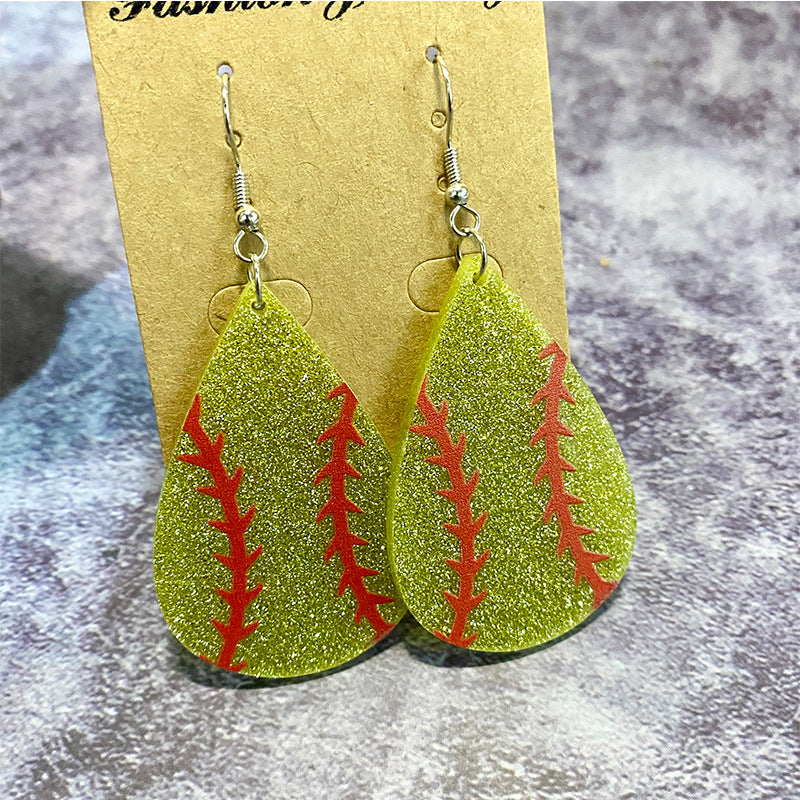 Cross Acrylic Earrings - product image 7