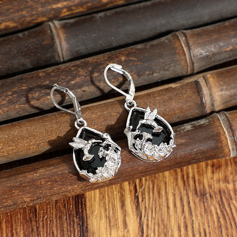 Vintage Cross Earrings