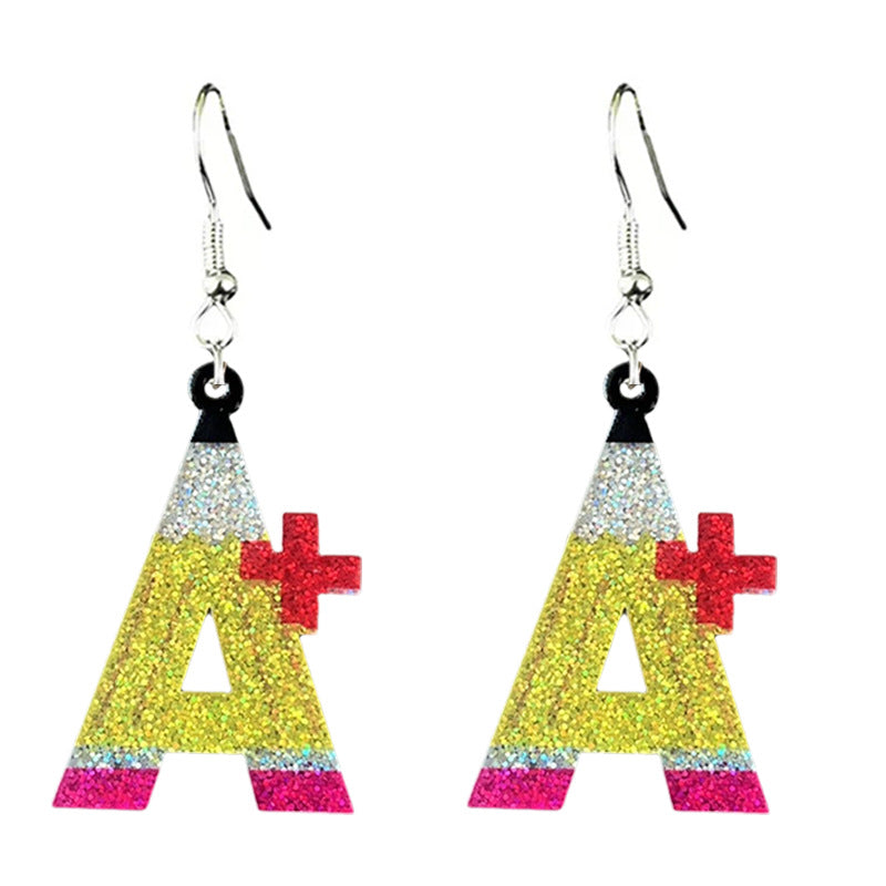 Supply Teacher Thanksgiving Earrings Sparkling and Shining for the - product image 4
