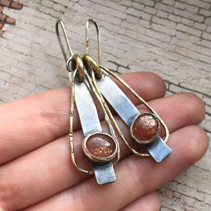 Boho Geometric Cross Earrings for Women - product image 1