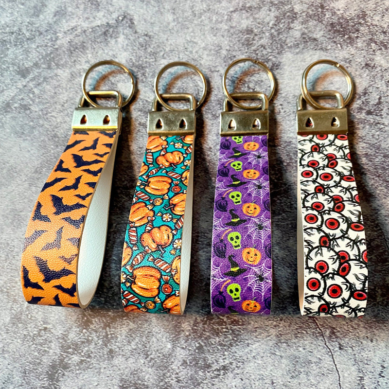 Cross Leather Keychain - product image 1