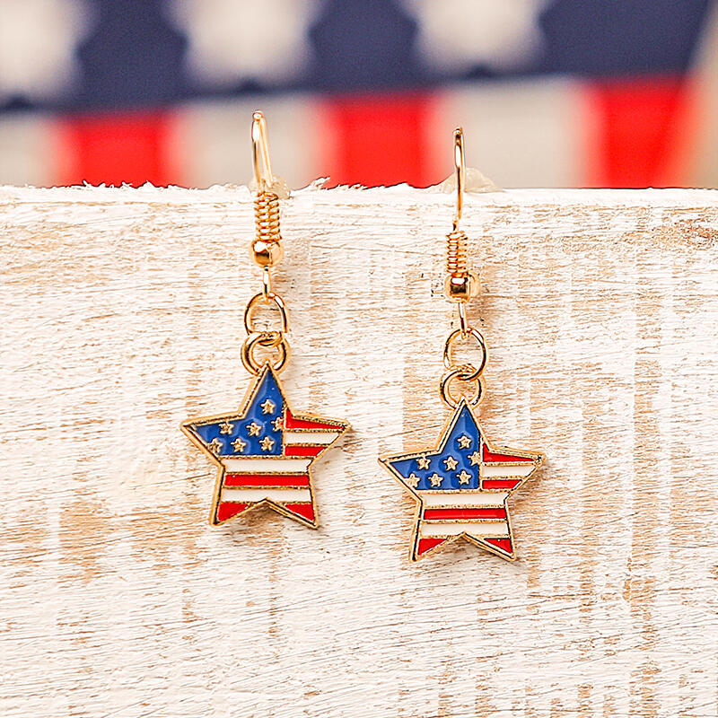 Heart Cross Earrings - product image 2