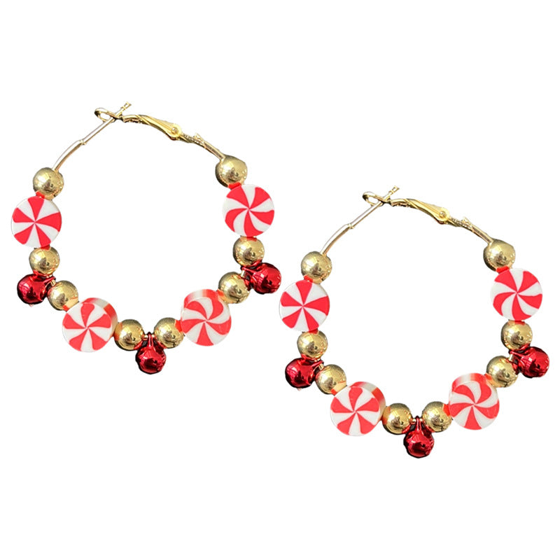 Supply Diamond Ball Earrings Christmas Gift Santa Claus Color Sparkling Party - product image 7