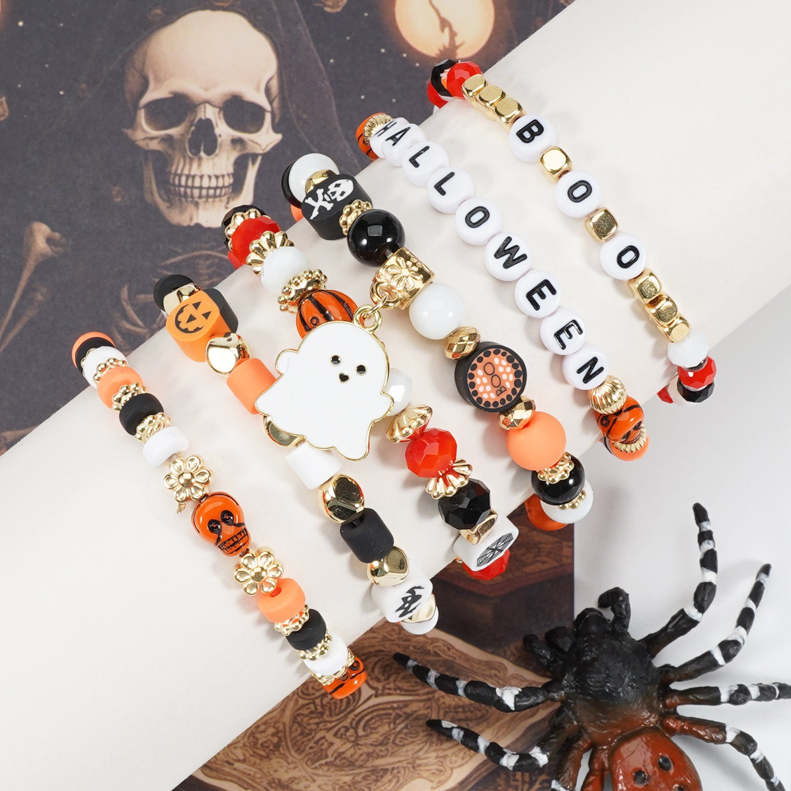 Cross Beaded Bracelet
