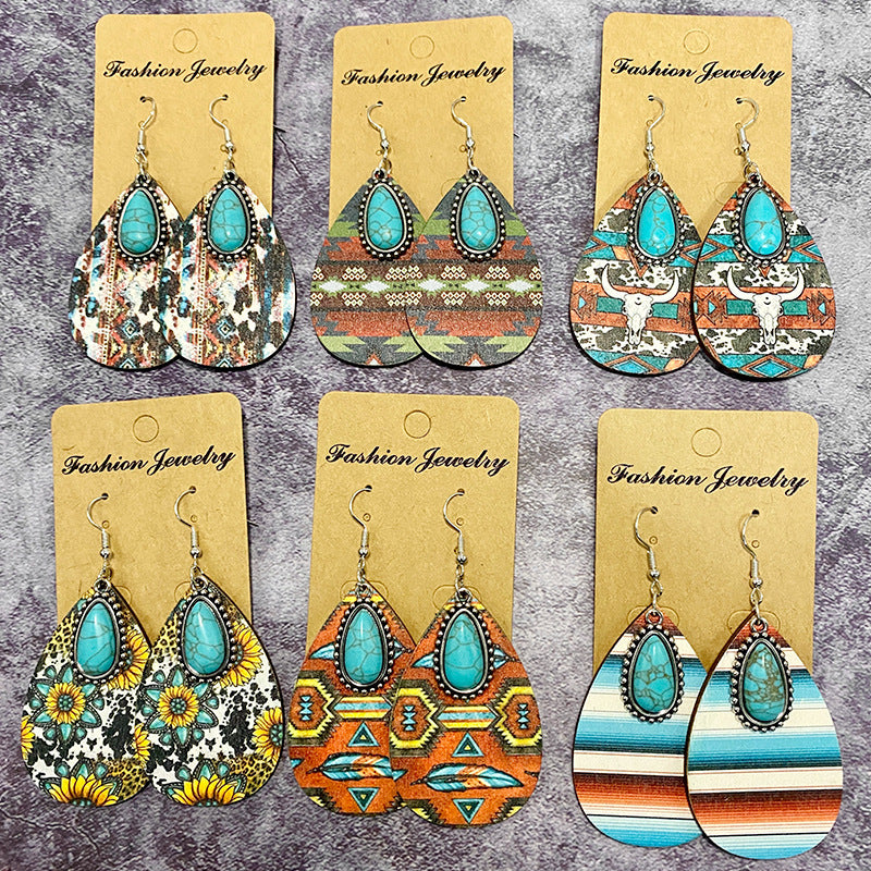 Western Vintage Cross Earrings - product image 1