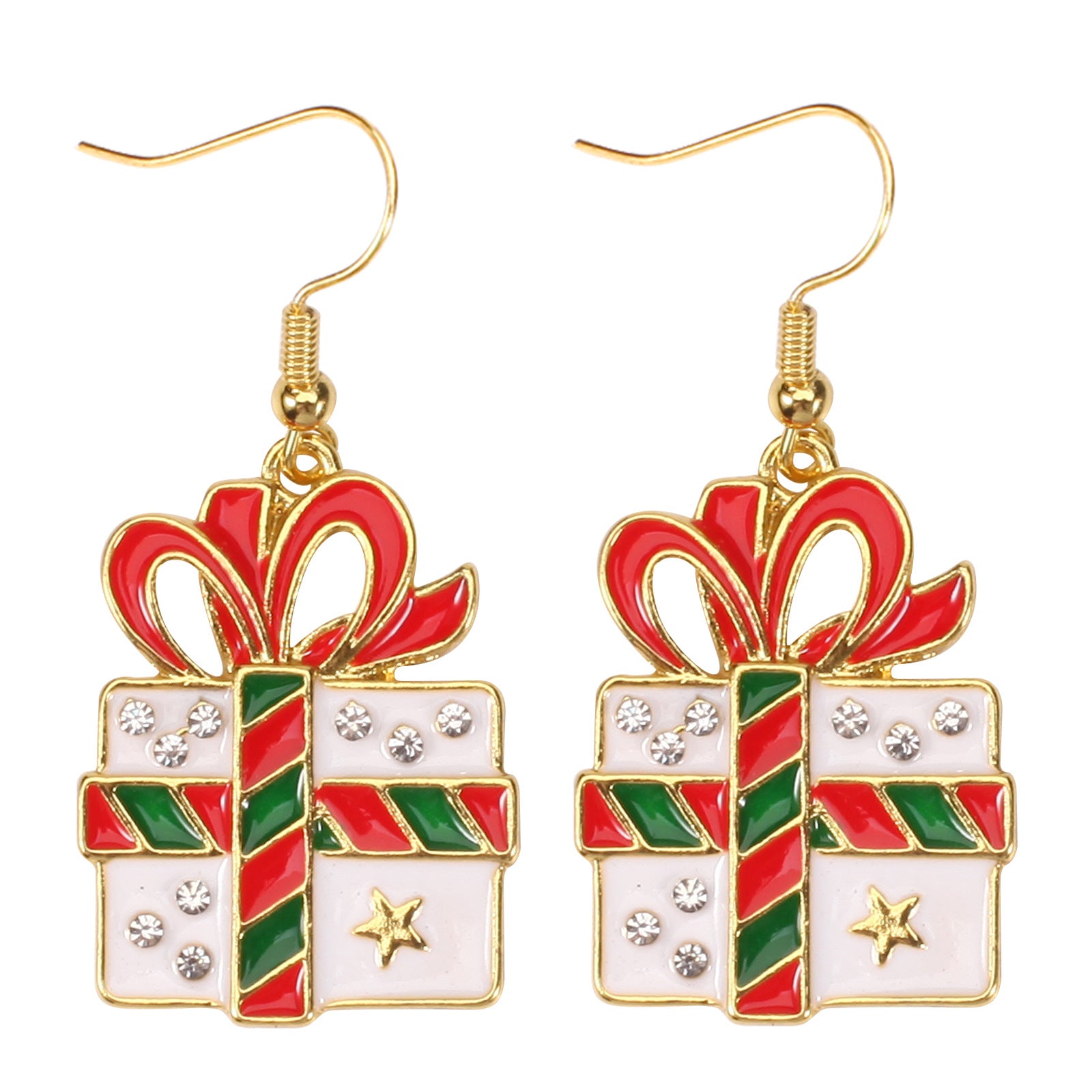 Christmas Earrings - Money Bag - Gift Box - Hat - Shoes - Gloves - Scarf - - product image 7