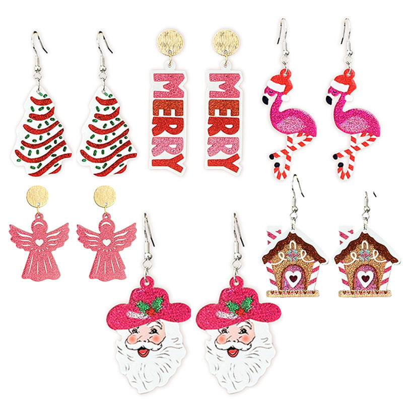 Supply Women's Accessories Christmas Gingerbread House Flamingo Christmas - product image 1
