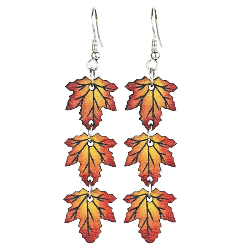 Cross Wood Earrings for Women - product image 5