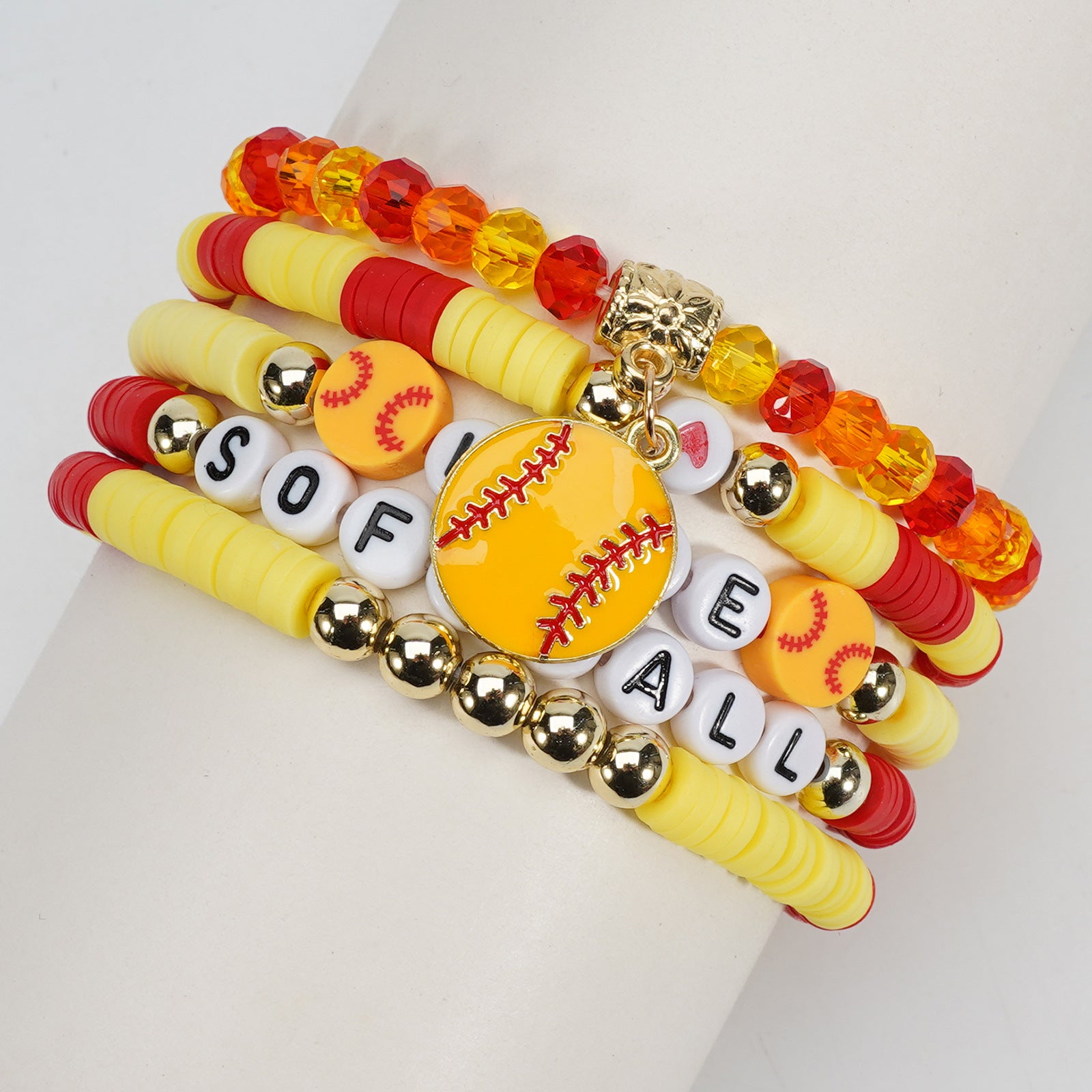 Cross Beaded Bracelet
