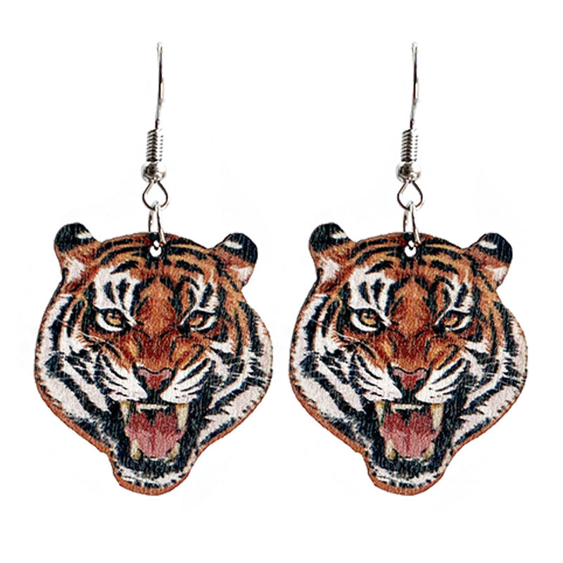 Statement Cross Wood Earrings - product image 5