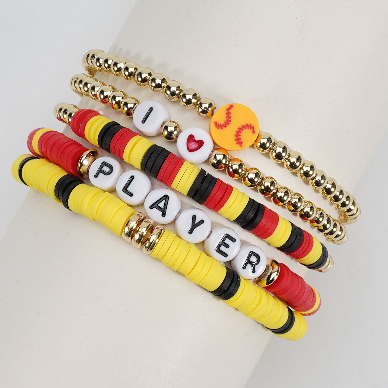 Cross Beaded Bracelet
