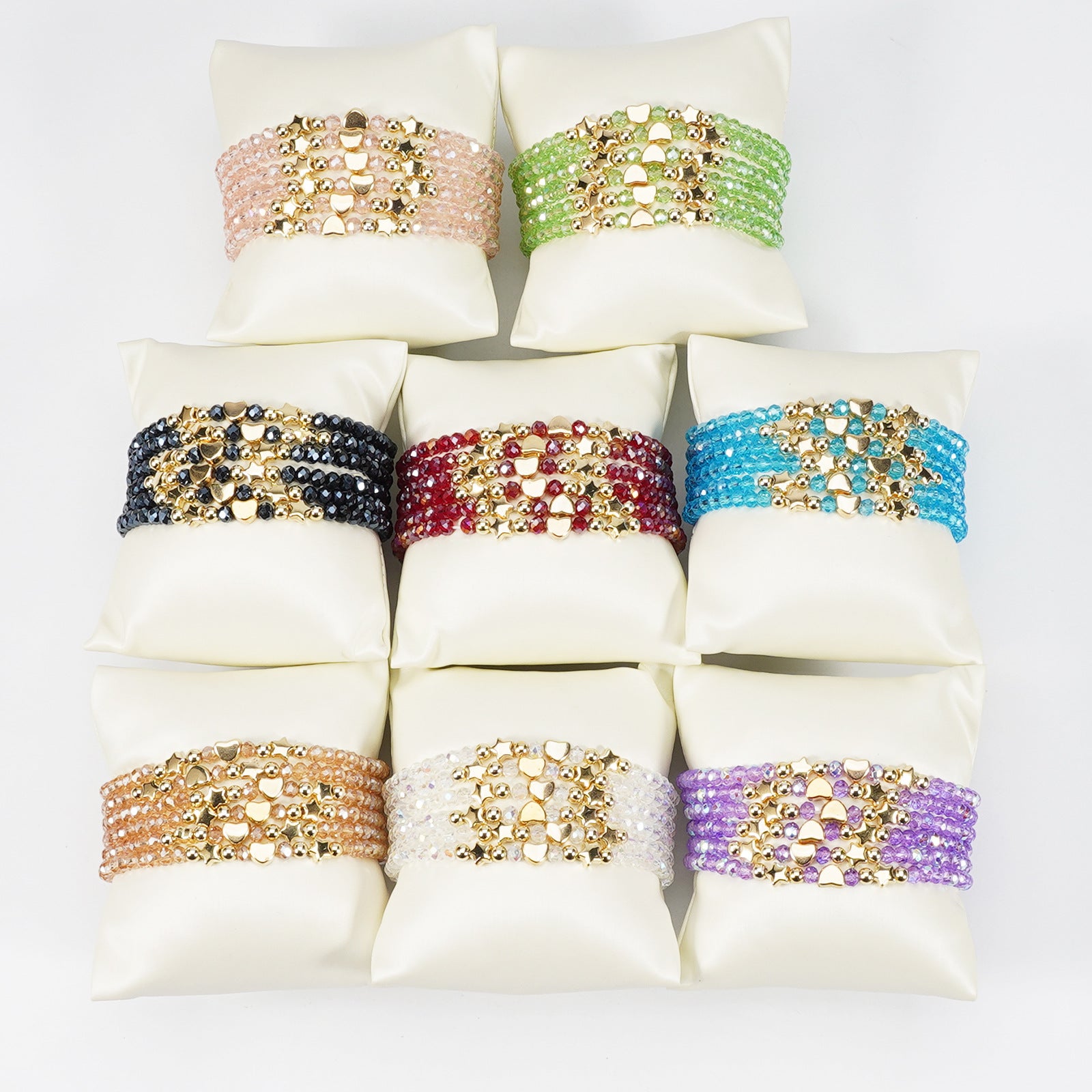 Boho Cross Beaded Crystal Bracelet - product image 2