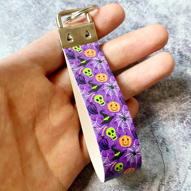 Cross Leather Keychain - product image 7