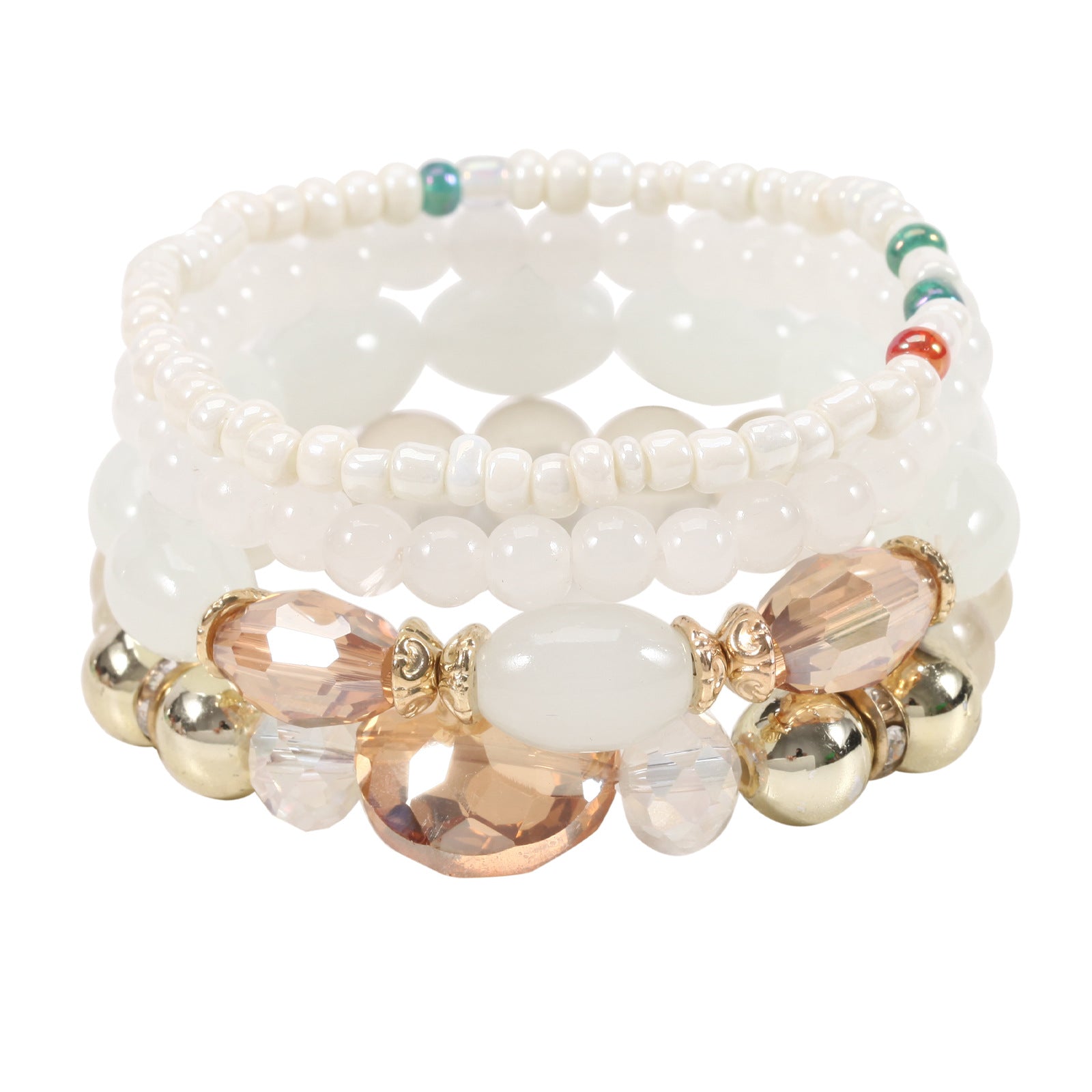 Boho Beaded Crystal Bracelet - product image 6