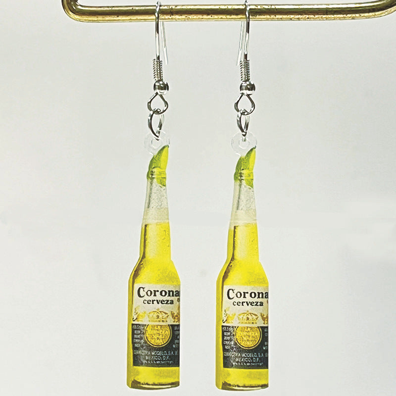 Cross Acrylic Earrings - product image 4
