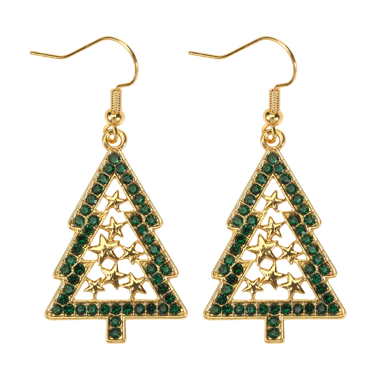 Christmas Earrings - Snowflake - Candy Cane - Reindeer Antler Party Earrings - product image 4