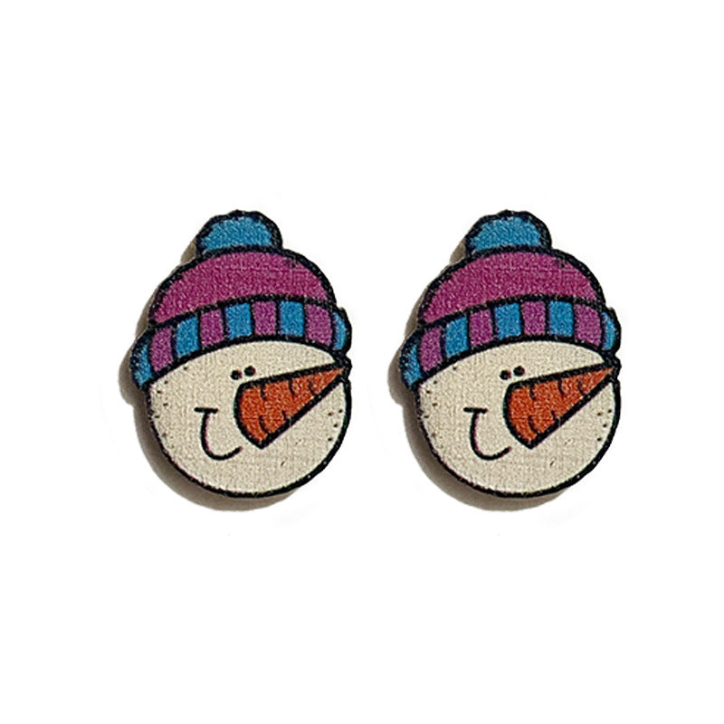 Statement Cross Wood Earrings - product image 17