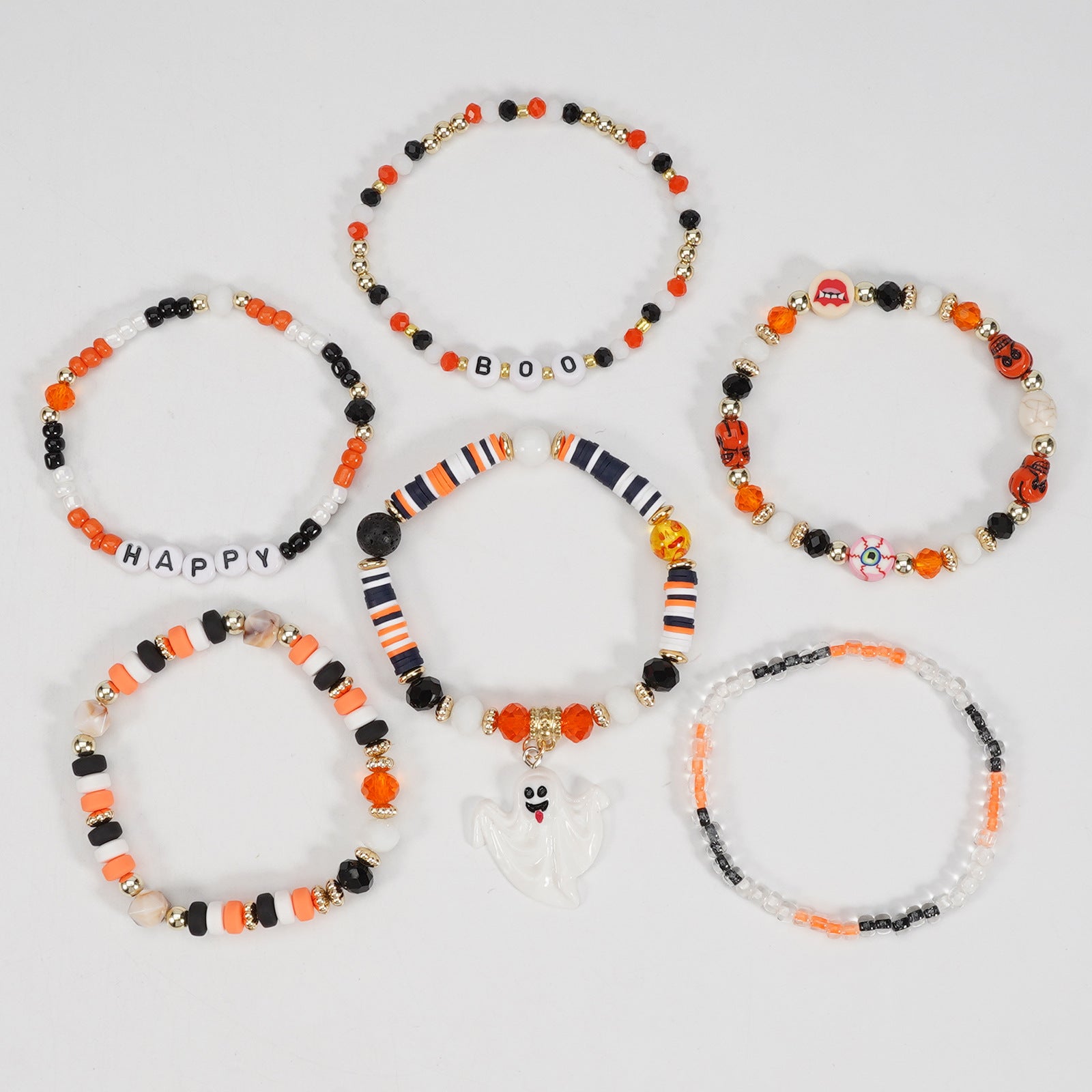Cross Beaded Bracelet