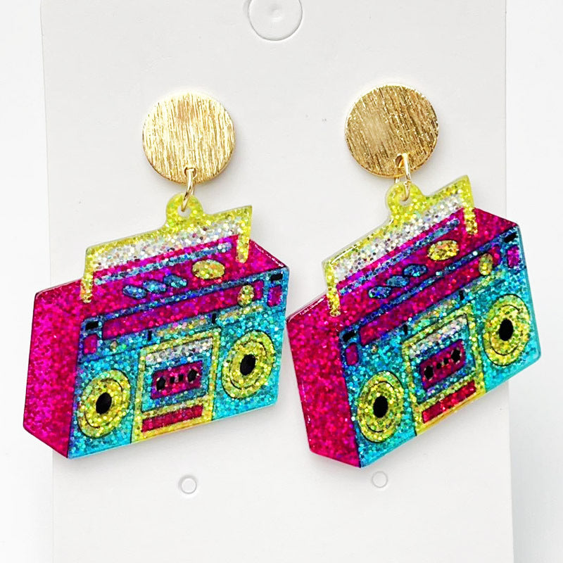 Vintage Statement Cross Earrings for Women - product image 7