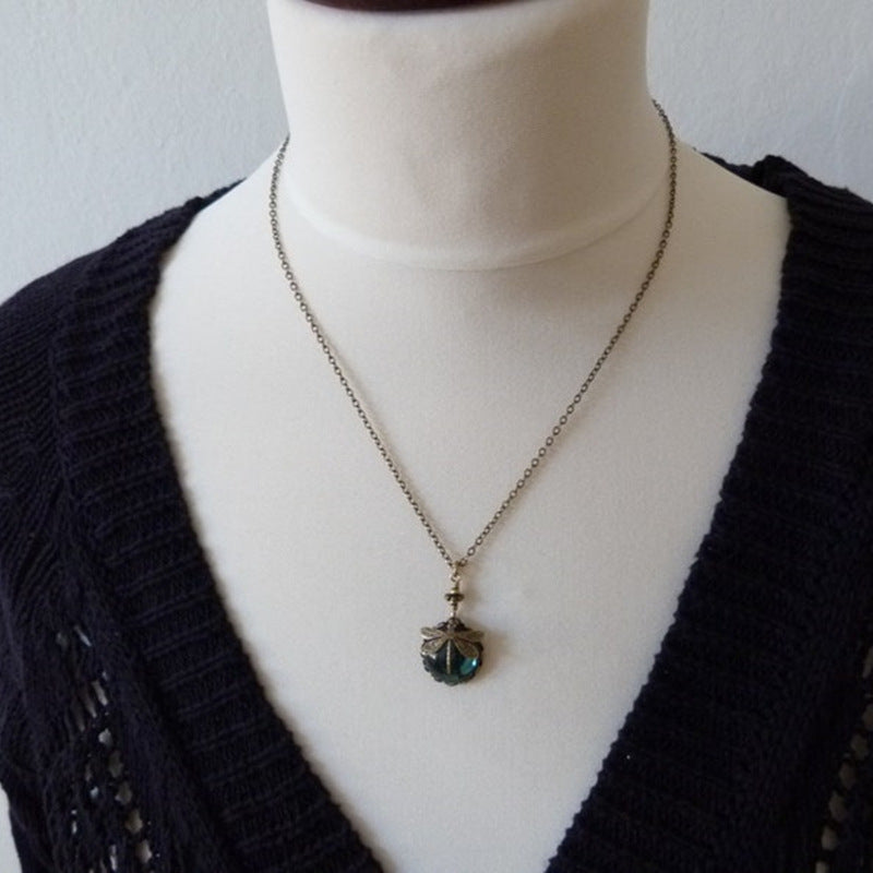 Boho Vintage Crystal Necklace for Women - product image 12