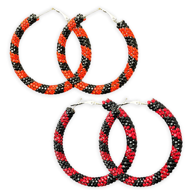 Cross Crystal Earrings for Women