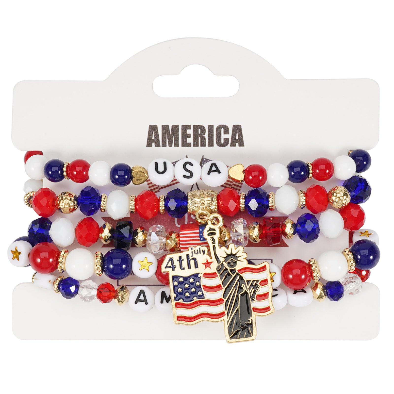 Flag Beaded Bracelet - product image 5