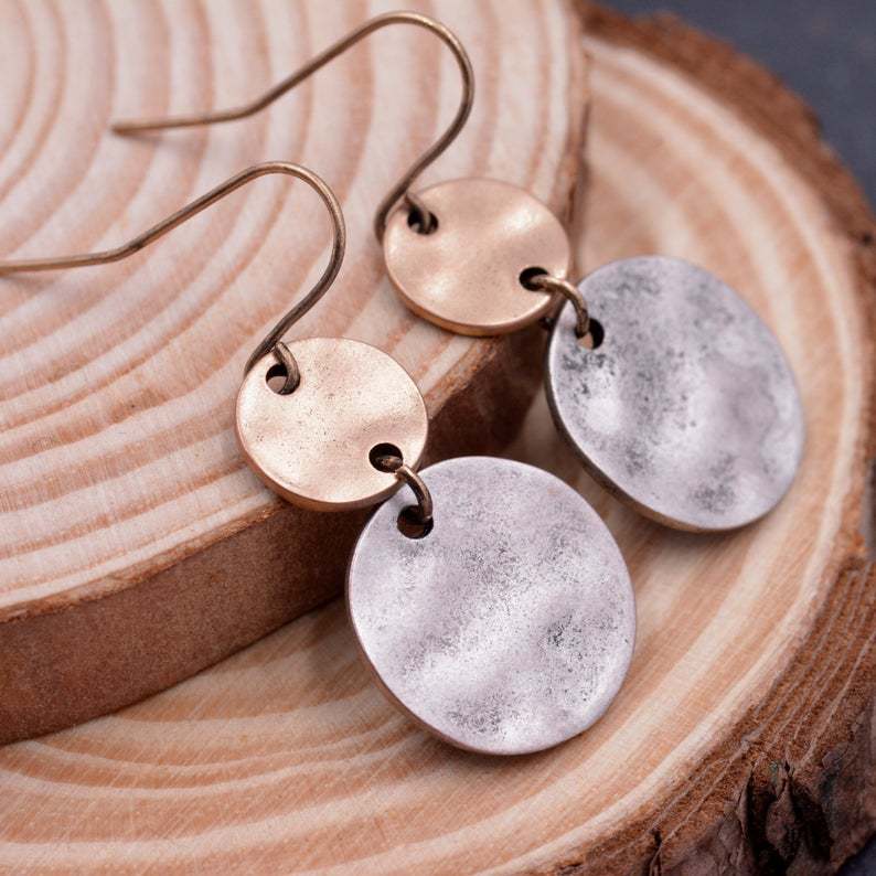 Vintage Cross Earrings - product image 2