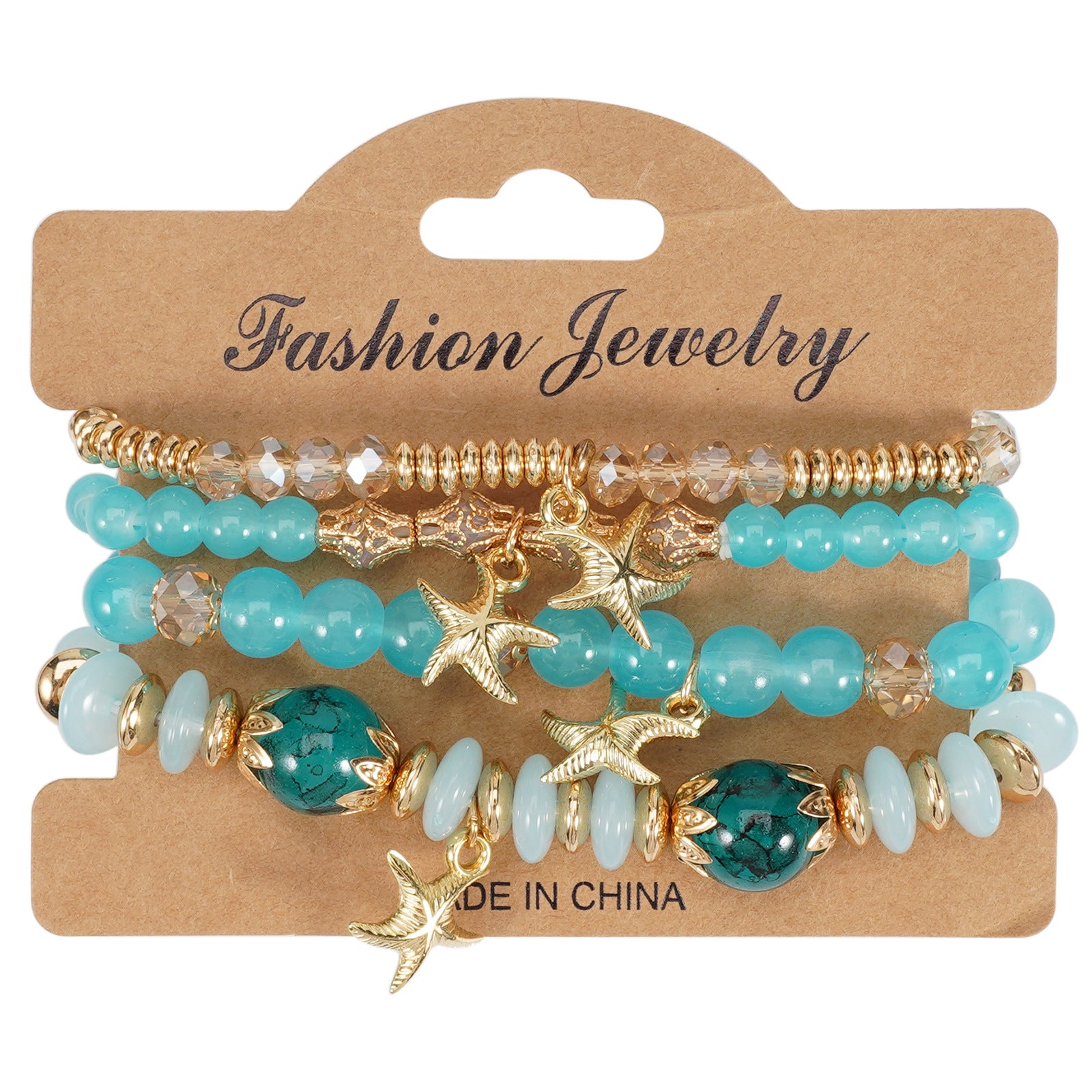 Boho Cross Beaded Crystal Necklace - product image 8