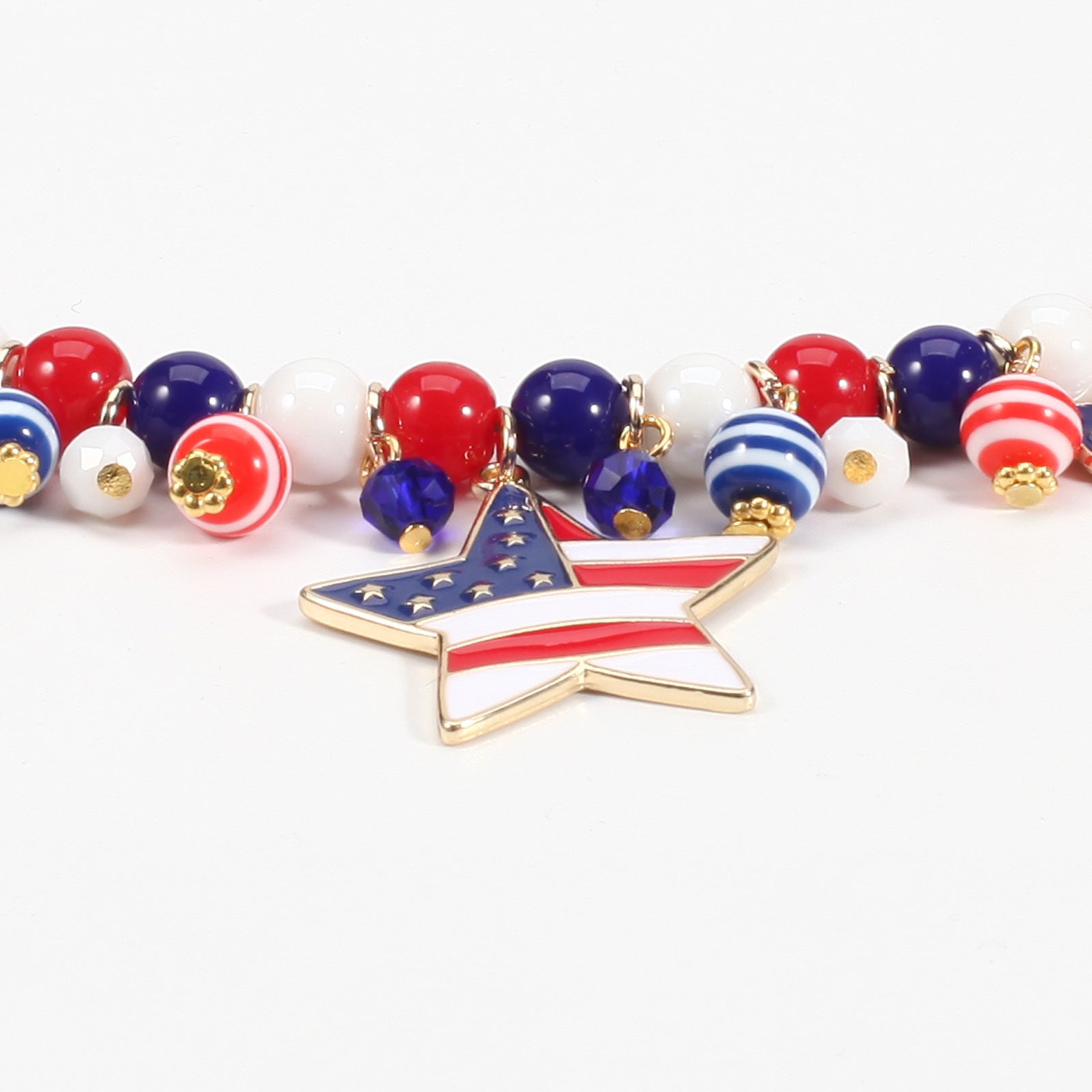 Heart Flag Butterfly Necklace