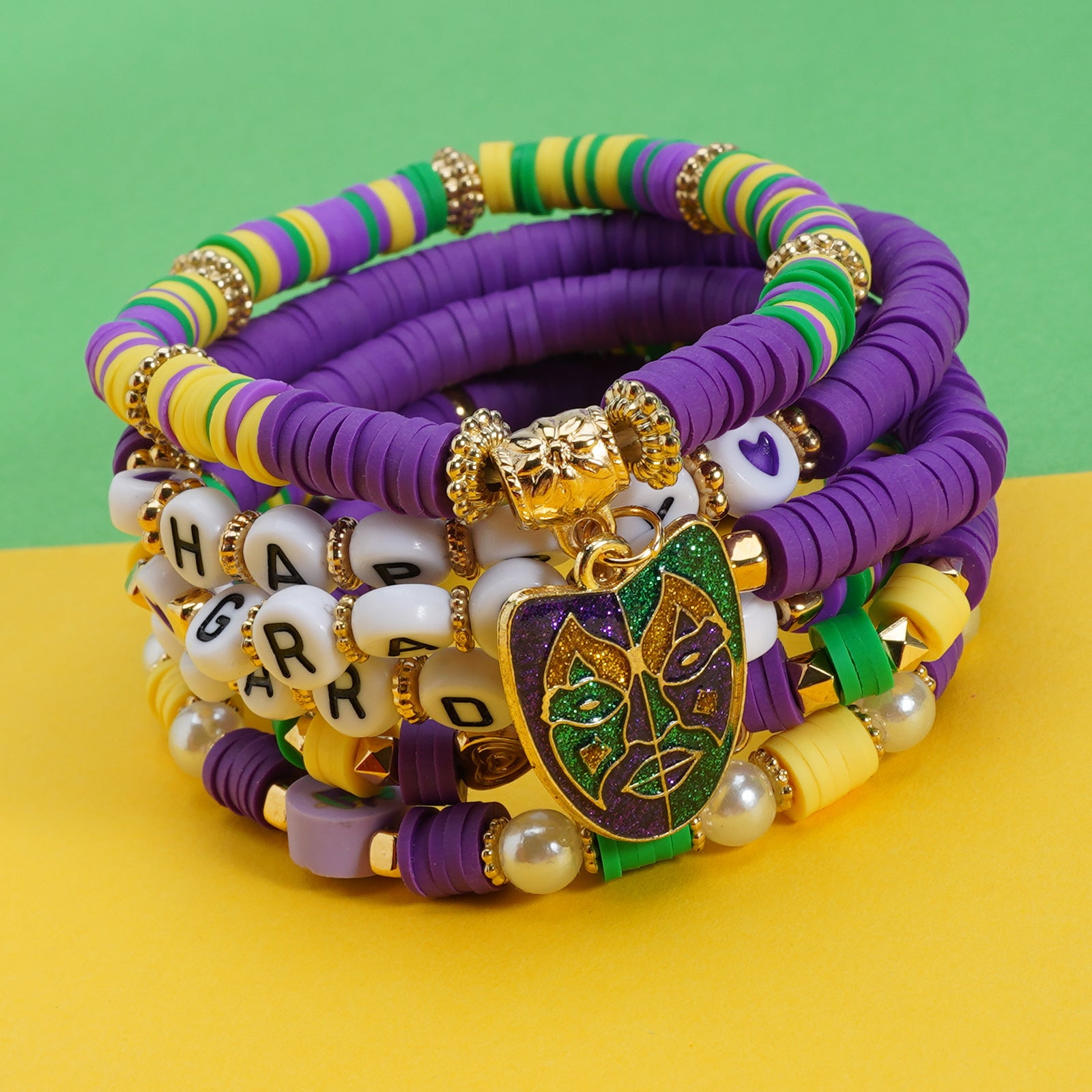 Brazilian Carnival Bracelet Mardi Gras Hat - Face Mask - Pendant - - product image 27