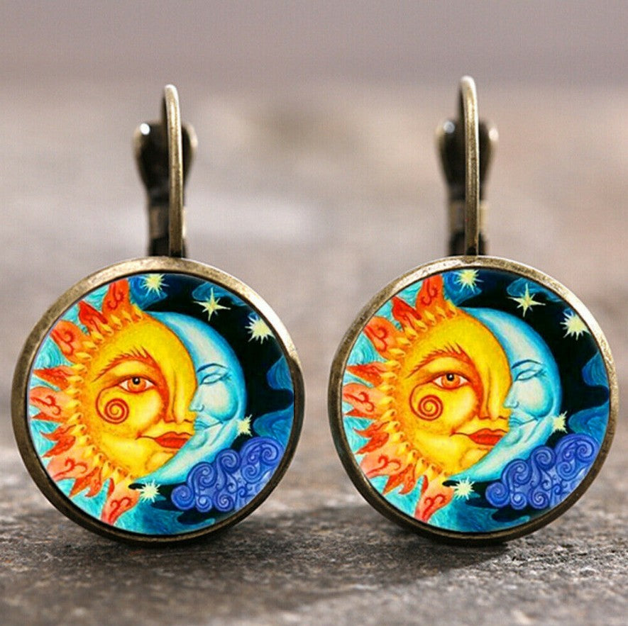 Feather Cross Earrings - product image 9