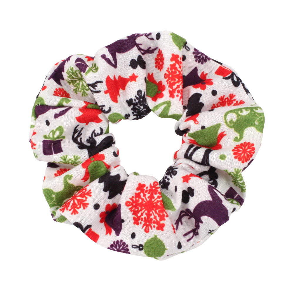 Christmas Hair Tie - Snowman - Bell - Santa Claus - Reindeer Antlers - Hat - - product image 28