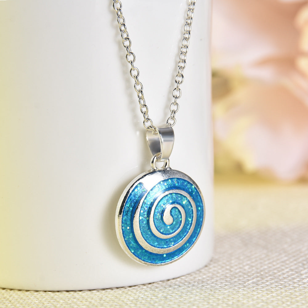 Style Opal Turbine Pendant - Unique and Charming Necklace for Little Girls - product image 2