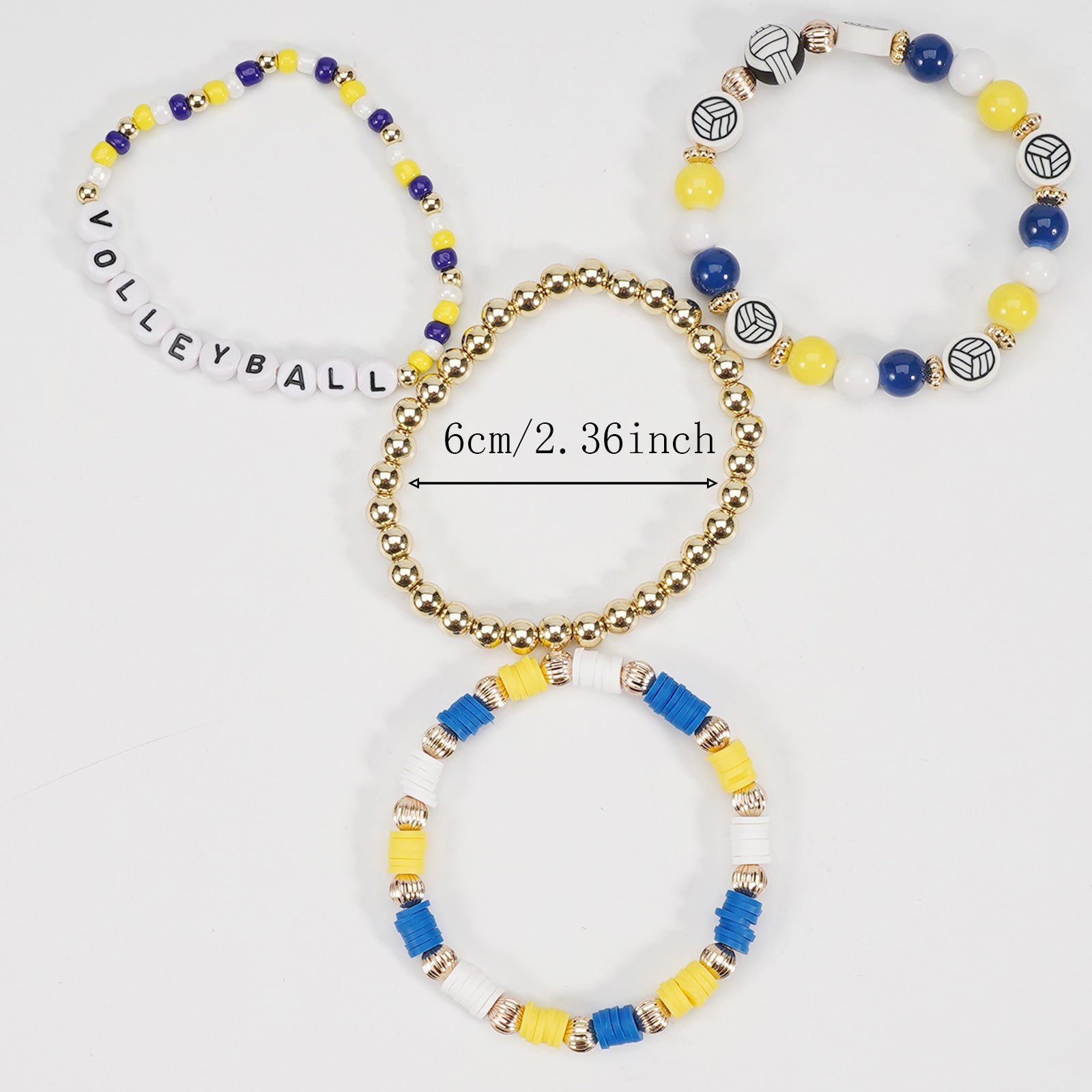Cross Beaded Bracelet - product image 4