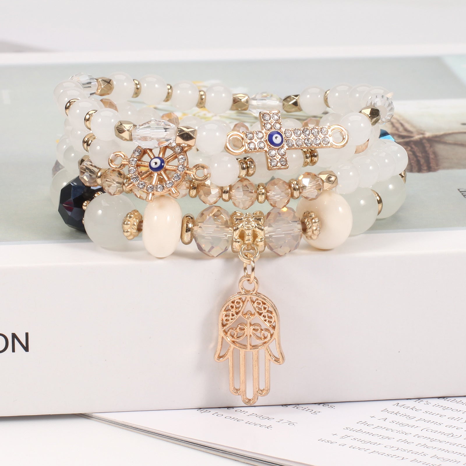 Boho Cross Bracelet - product image 2