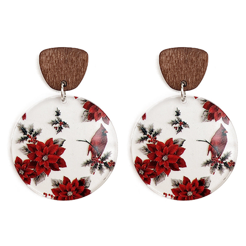 Cross Acrylic Earrings - product image 5