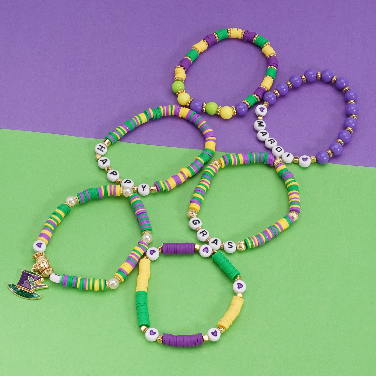Brazilian Carnival Bracelet Mardi Gras Hat - Face Mask - Pendant - - product image 20