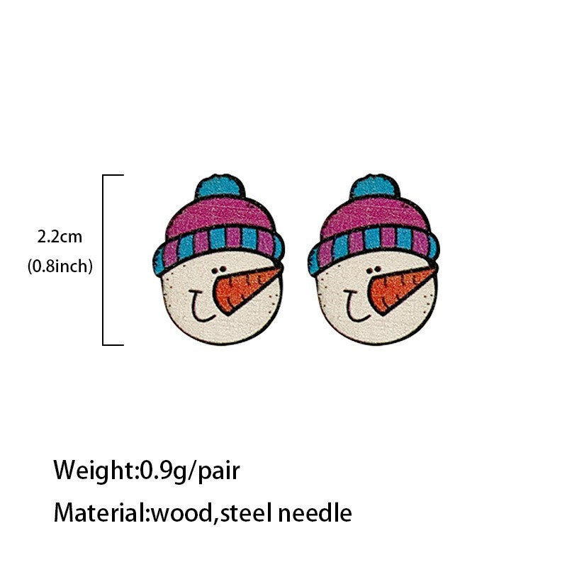 Statement Cross Wood Earrings - product image 4